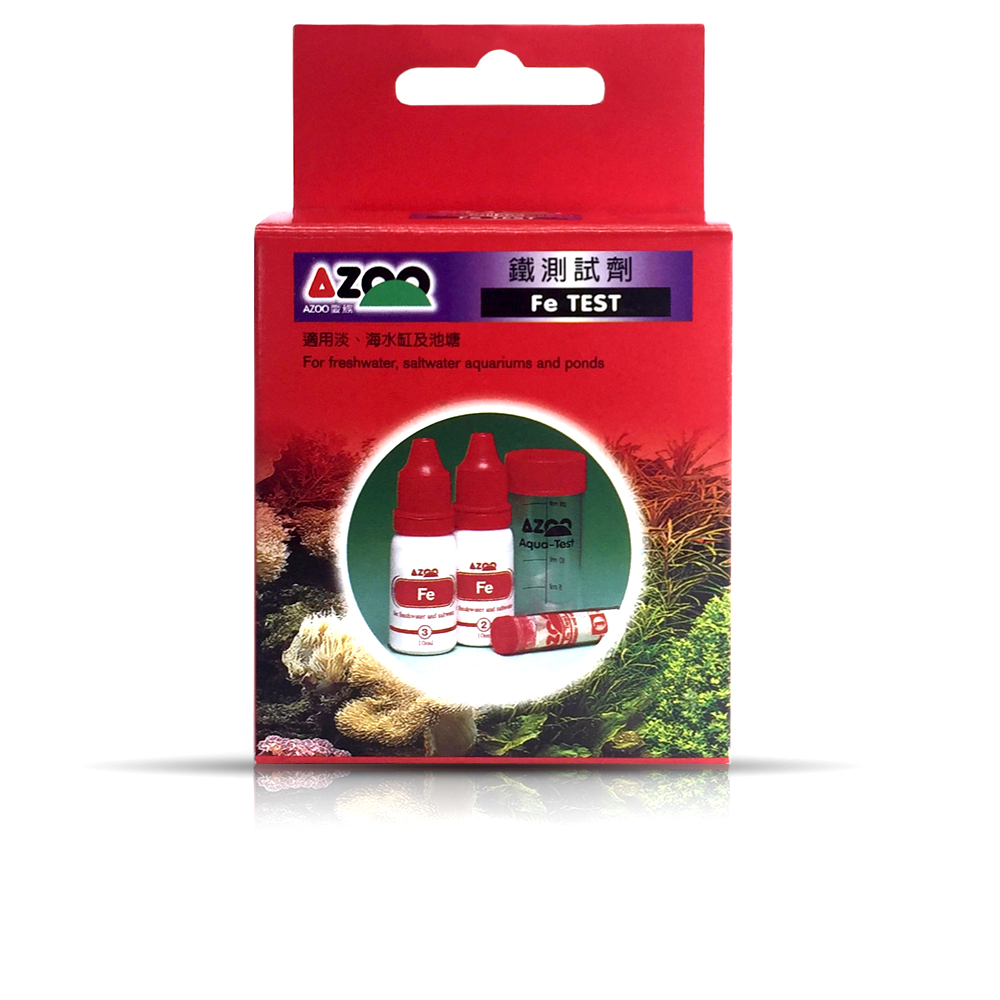 Fe test kit (medidor de alta precisión de hierro para acuarios "naturales" y de "arrecife")