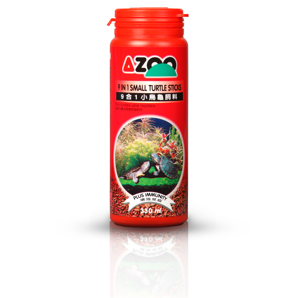 9 in 1 small turtle stick (churritos p/tortugas y reptiles acuáticos chicos) 120 ml / 42 g