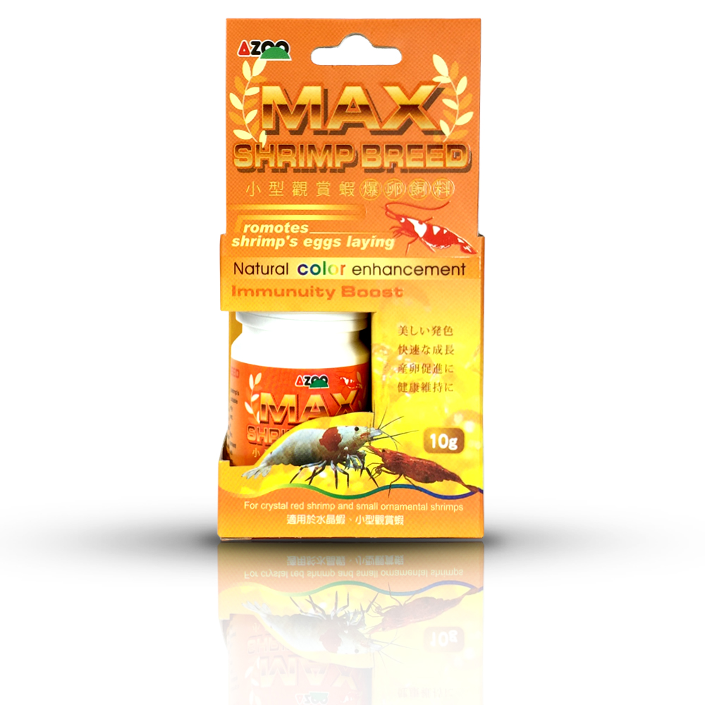 Alimento p/reprod. gambitas-max shrimp breed 10g