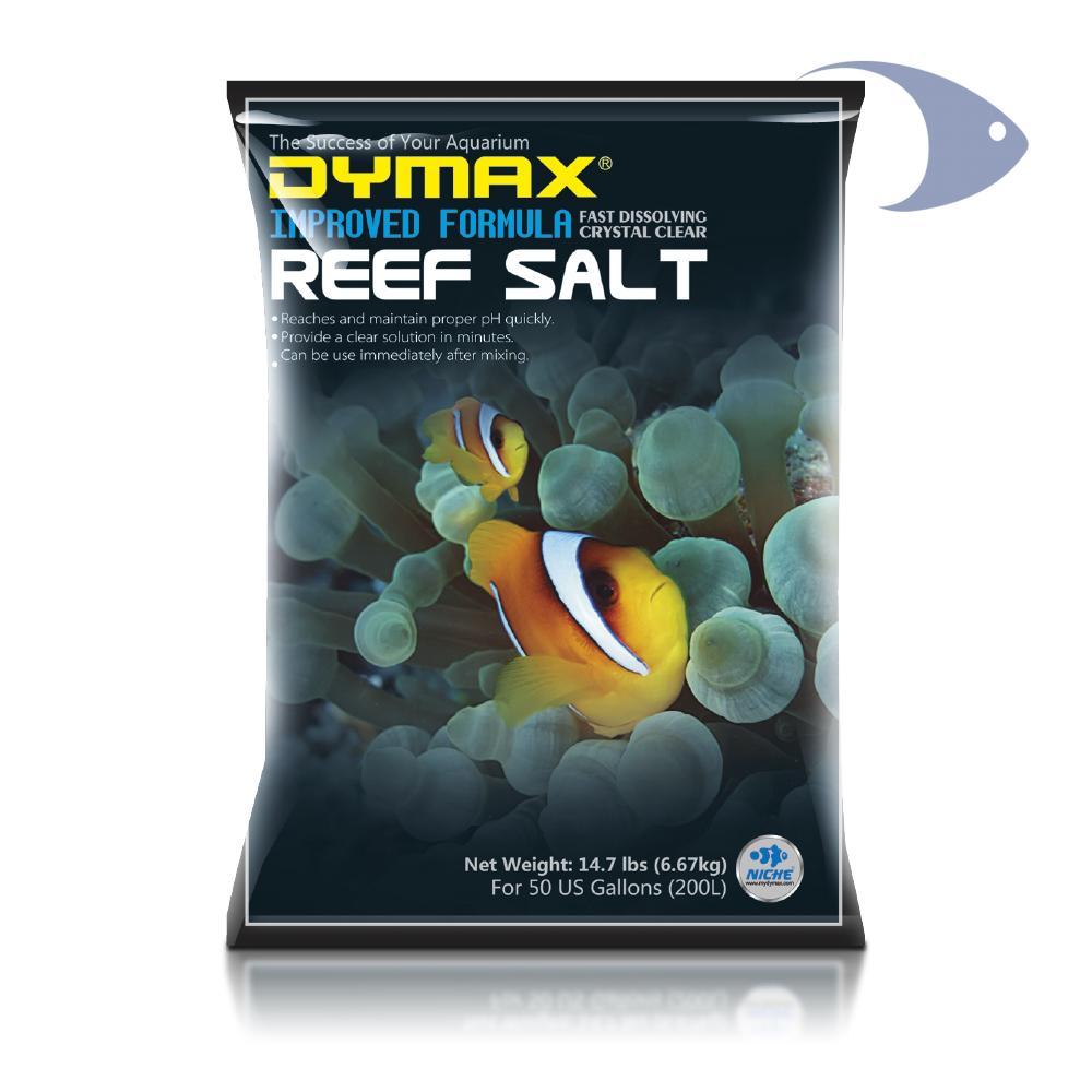 Reef Salt DYMAX 6.67 kg, de fácil disolución y niveles elevados de minerales