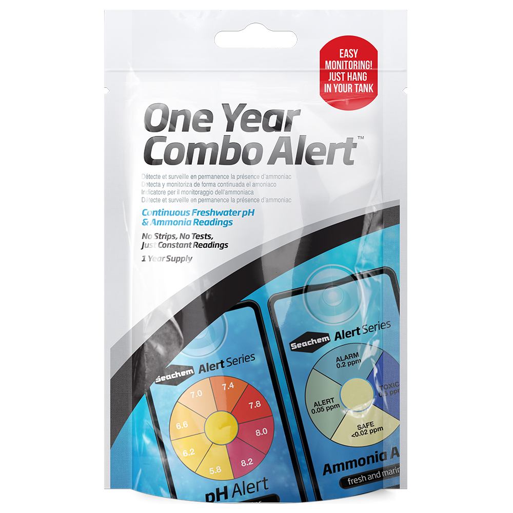 Combo de Ammonia Alert + pH Alert, tarjeta monitoreo (sirve aprox. un año)