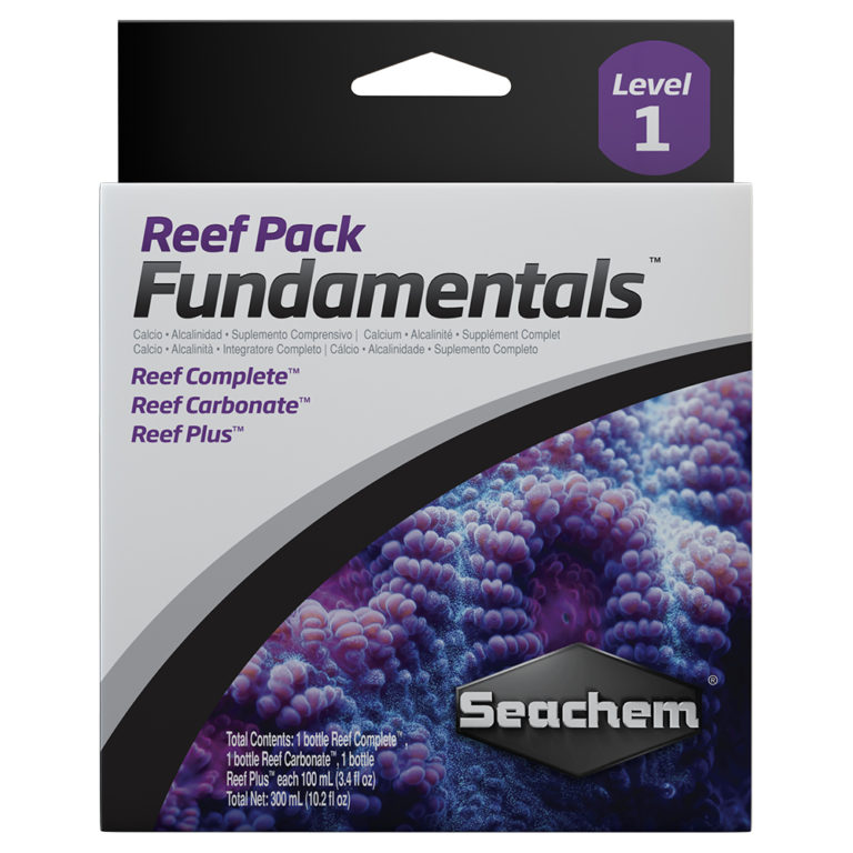 Reef pack fundamentals, paquete con tres botellas de 100 ml c/u