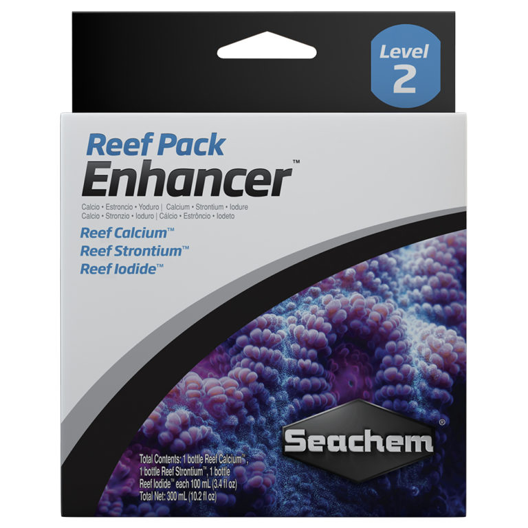 Reef pack enhancer, paquete con tres botellas de 100 ml c/u