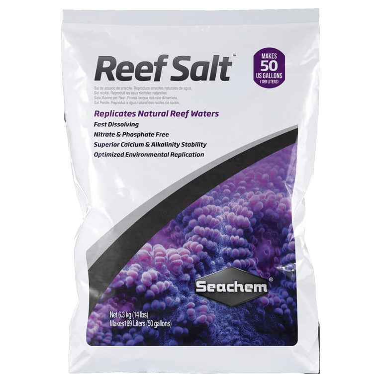 Reef Salt Seachem 20,2 kg / 44,8 lbs, profesional para arrecife
