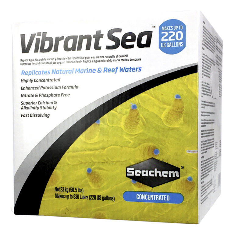 Vibrant Sea 23 kg, mezcla anhidra profesional p/preparar 833 l, +Potasio
