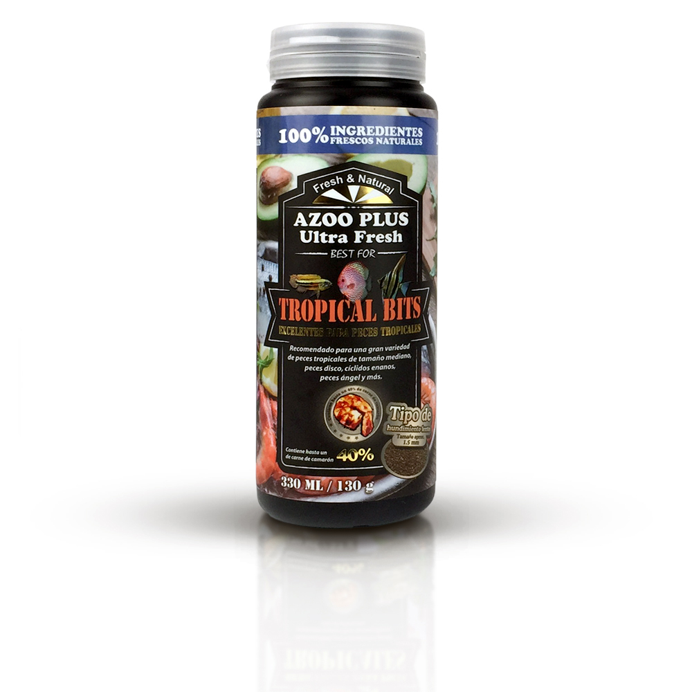 Tropical bits exc. p/peces tropicales 120 ml / 53 g