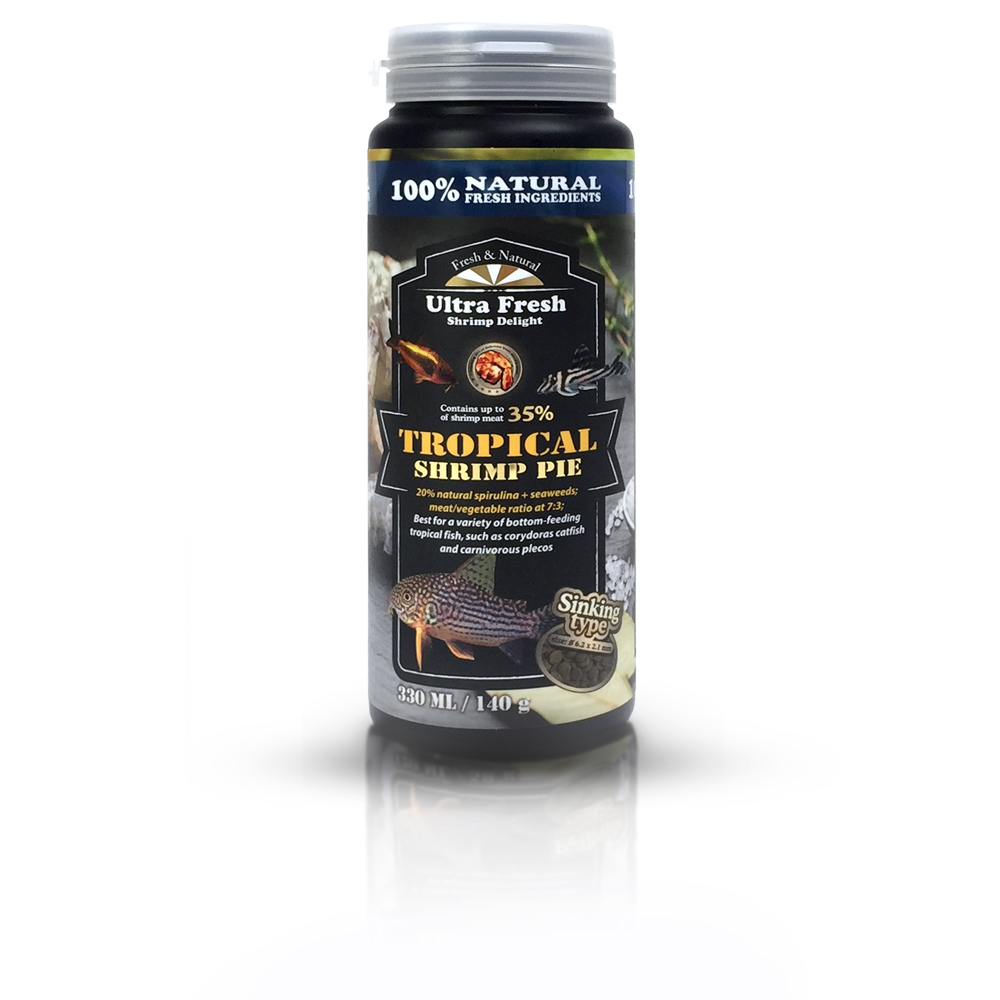 Tropical Shrimp Pie, alimento para peces tropicales 500 g